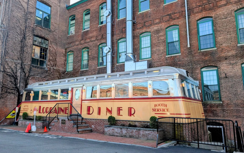 The Miss Lorraine Diner on Mineral Spring Avenue in Pawtucket