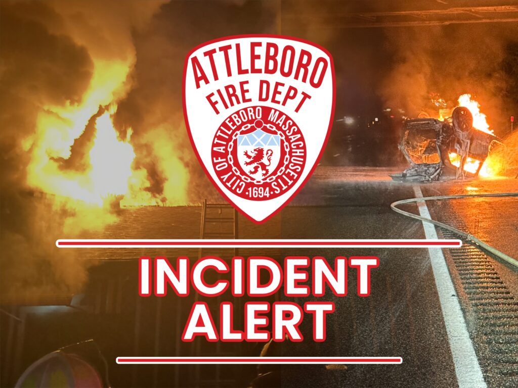 Suspicious fire in Attleboro.