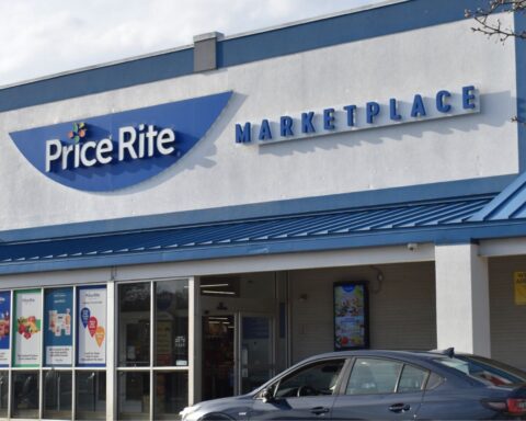 PriceRite is the only full-scale grocery store within Woonsocket city limits. (Jonmaesha Beltran/ ecoRI News)