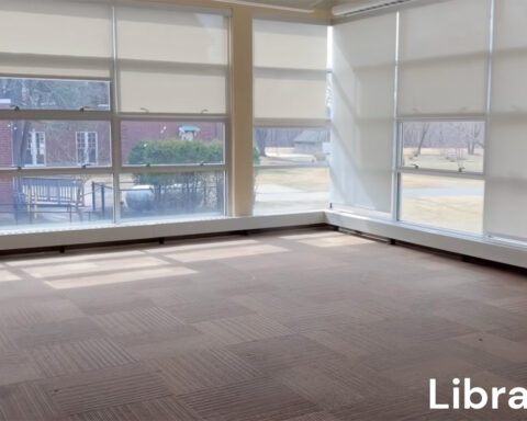 The library of the former Overbrook Academy.