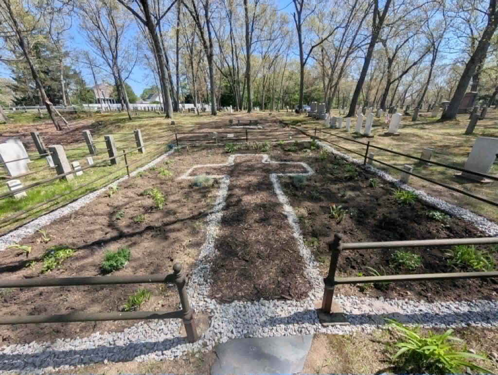 The new scattering garden.