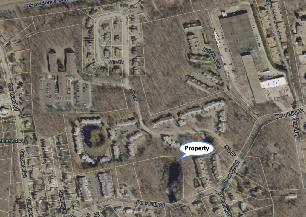 The location of the property.