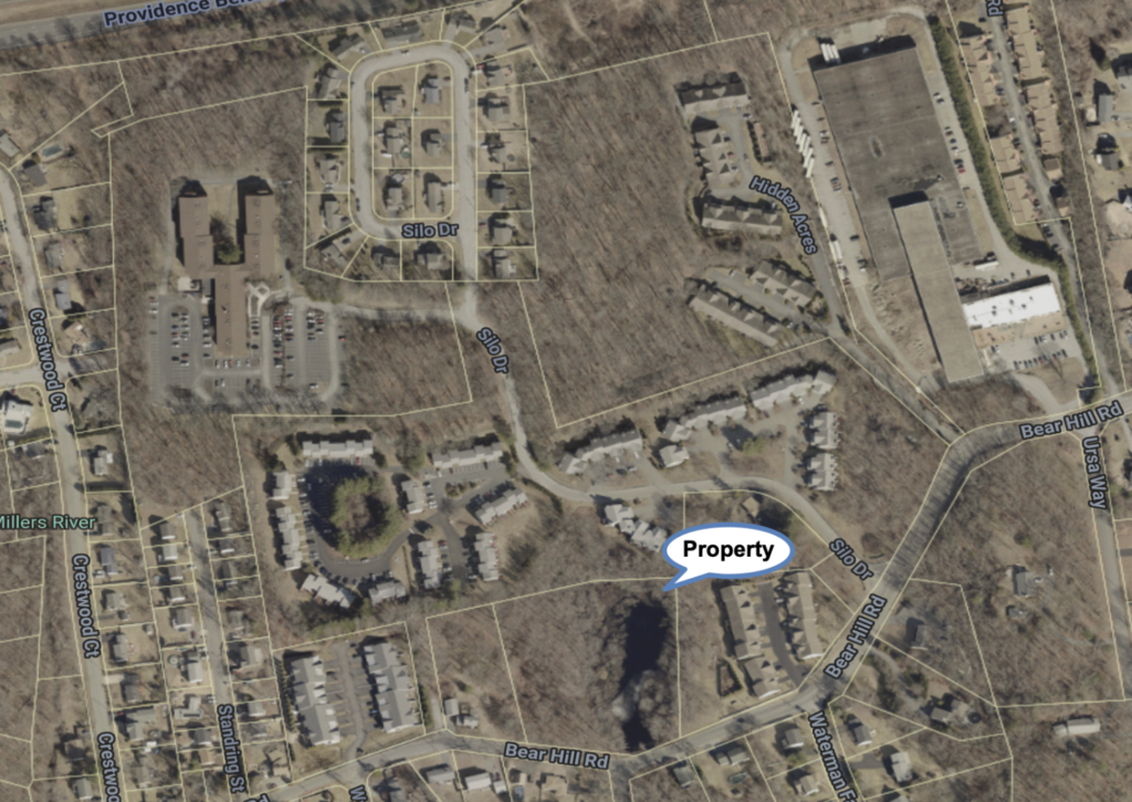 The location of the property.