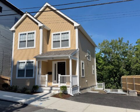 The home on Branch Street.