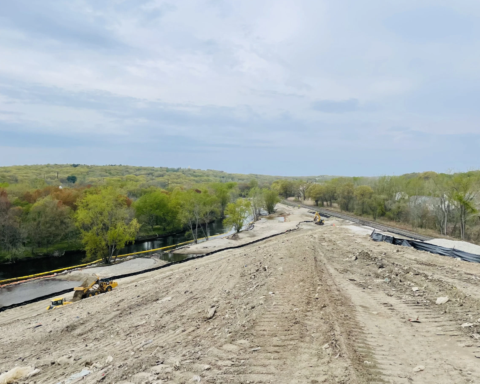The Peterson-Puritan Superfund Site, which is in the process of being cleaned up and capped.