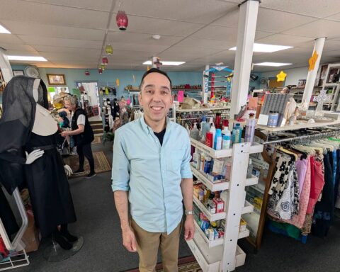 Andres Montoya at the Warde-robe. (Insider photo by Ethan Shorey)