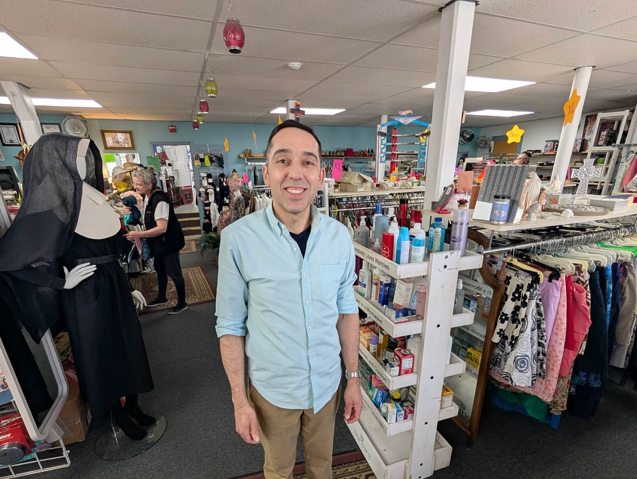 Andres Montoya at the Warde-robe. (Insider photo by Ethan Shorey)