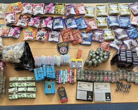 Attleboro Police seized approximately 6.2 ounces of psylocibin mushrooms, 194 THC “vape” cartridges, seven bags of marijuana gummy edibles, a jar containing 2 pounds 6.5 ounces of marijuana, more than $1,000 in cash, two cell phones, and digital scales from a city man who attempted to evade a traffic stop.