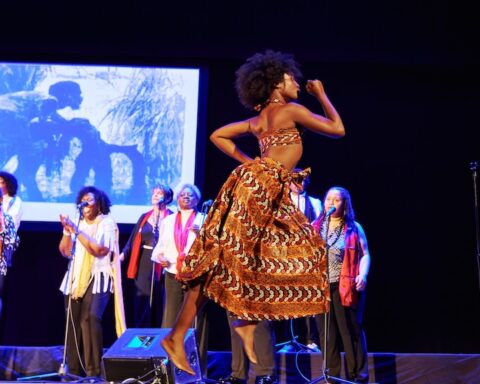 Shaffany Terrell dances. (photos by Thomas N. Walshiii)