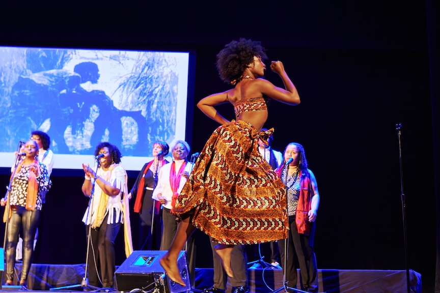 Shaffany Terrell dances. (photos by Thomas N. Walshiii)