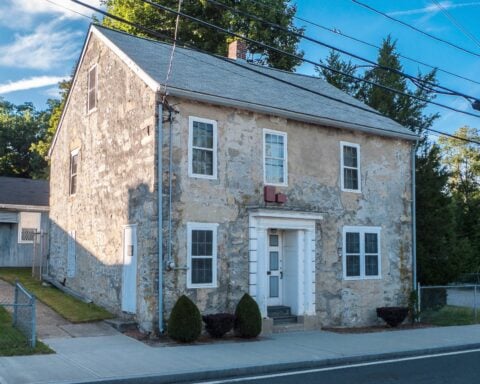 The Allenville Mill Storehouse in Smithfield is in the National Register of Historic Places.