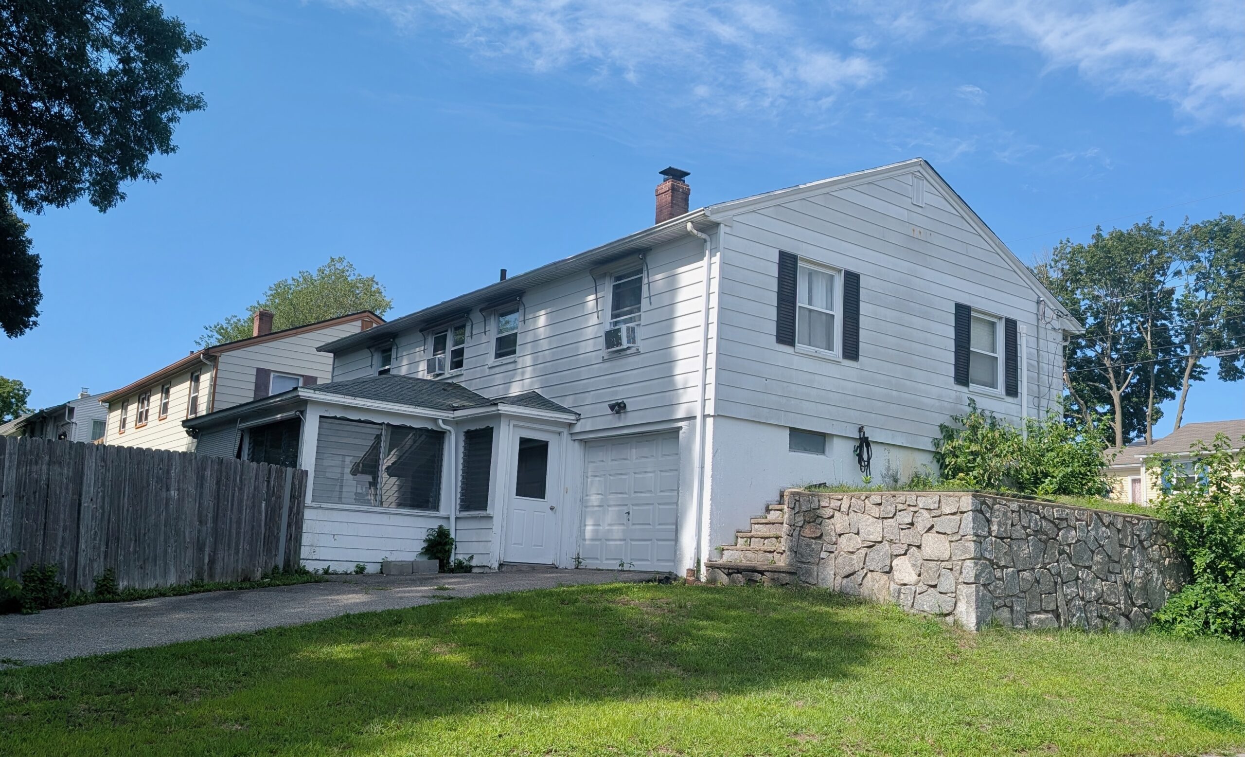 The home on Elm Street in North Providence.