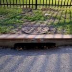 Catch basin repairs completed along one local roadway in Pawtucket.
