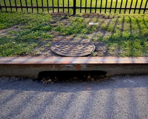 Catch basin repairs completed along one local roadway in Pawtucket.