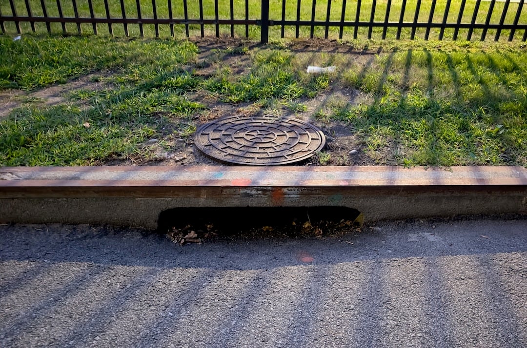 Catch basin repairs completed along one local roadway in Pawtucket.
