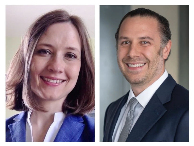 Julie Keller, left, and Michael DiNardi